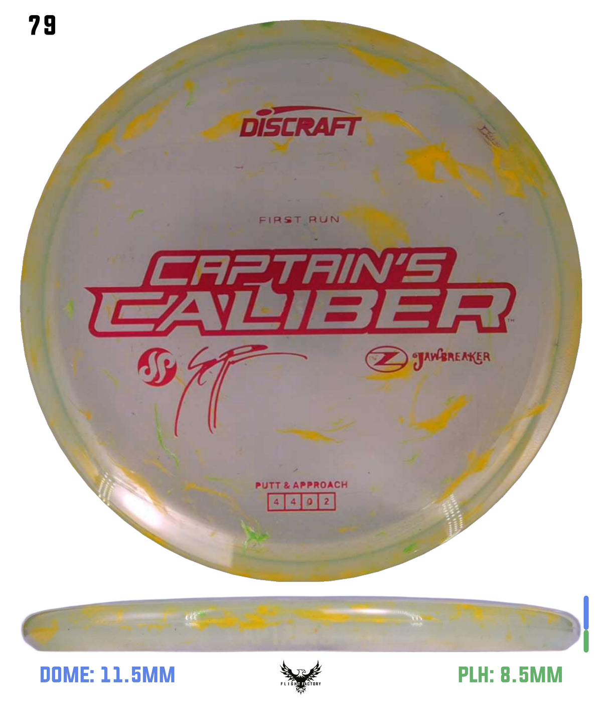 Discraft Seppo Paju First Run Z Jawbreaker Captain’s Caliber