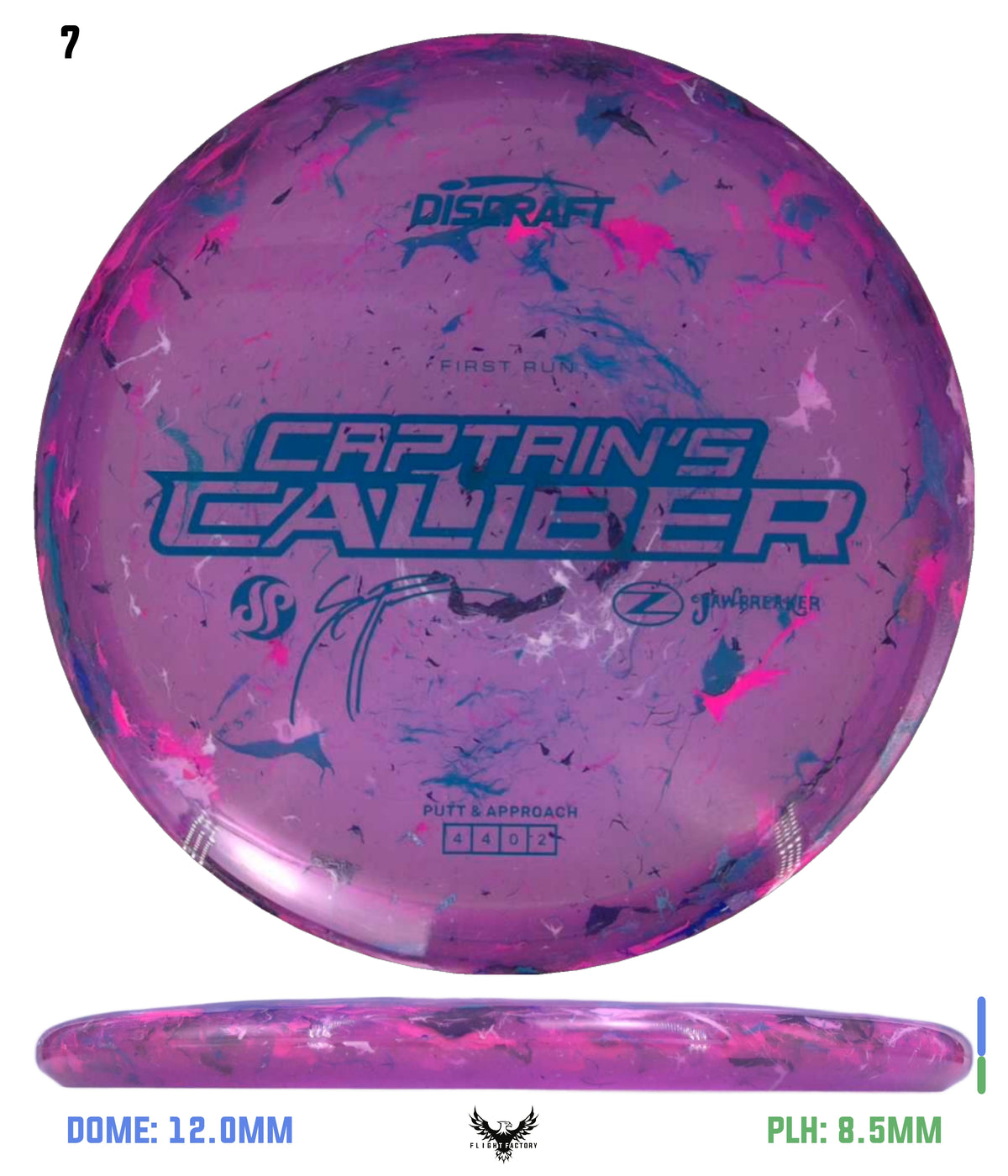 Discraft Seppo Paju First Run Z Jawbreaker Captain’s Caliber