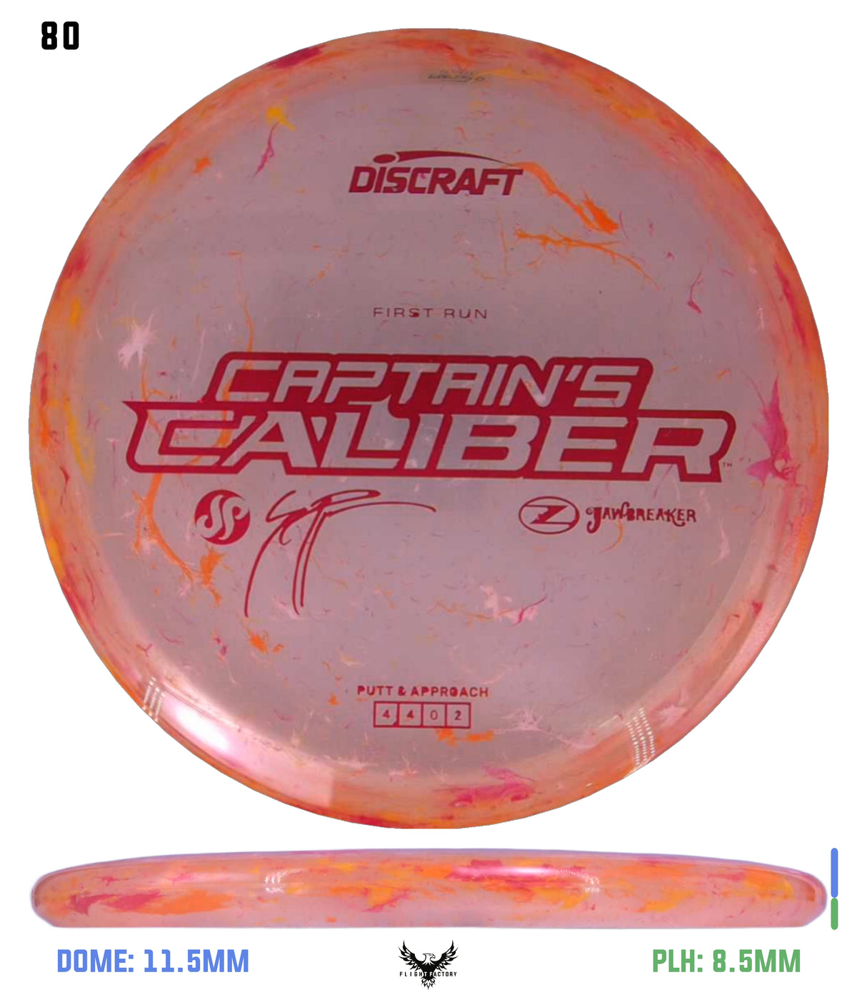 Discraft Seppo Paju First Run Z Jawbreaker Captain’s Caliber