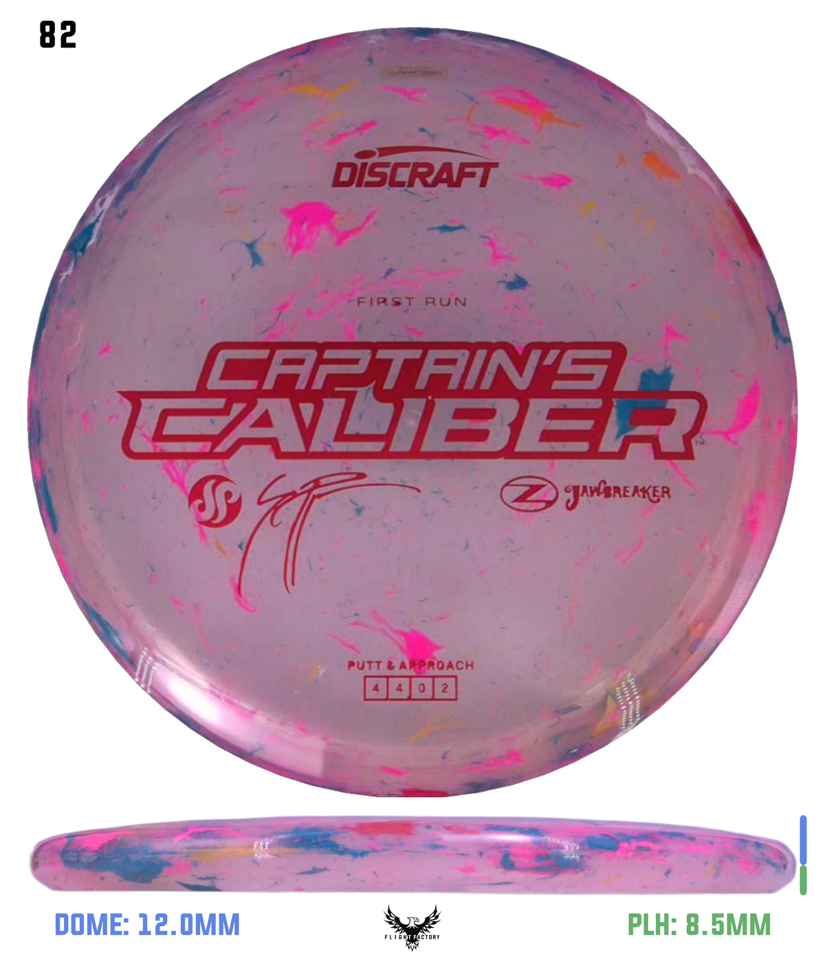 Discraft Seppo Paju First Run Z Jawbreaker Captain’s Caliber
