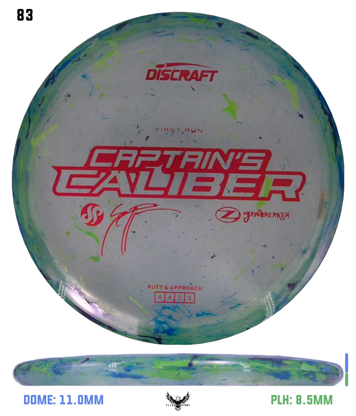 Discraft Seppo Paju First Run Z Jawbreaker Captain’s Caliber