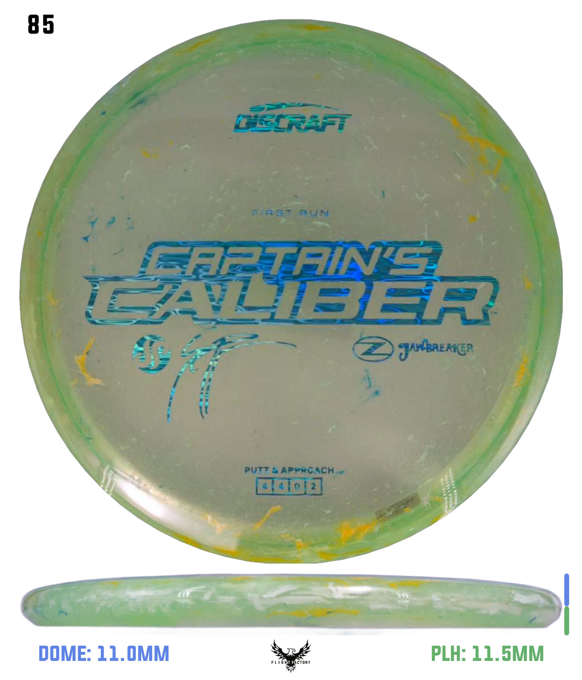 Discraft Seppo Paju First Run Z Jawbreaker Captain’s Caliber