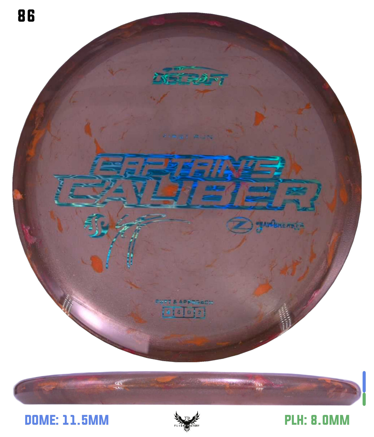 Discraft Seppo Paju First Run Z Jawbreaker Captain’s Caliber