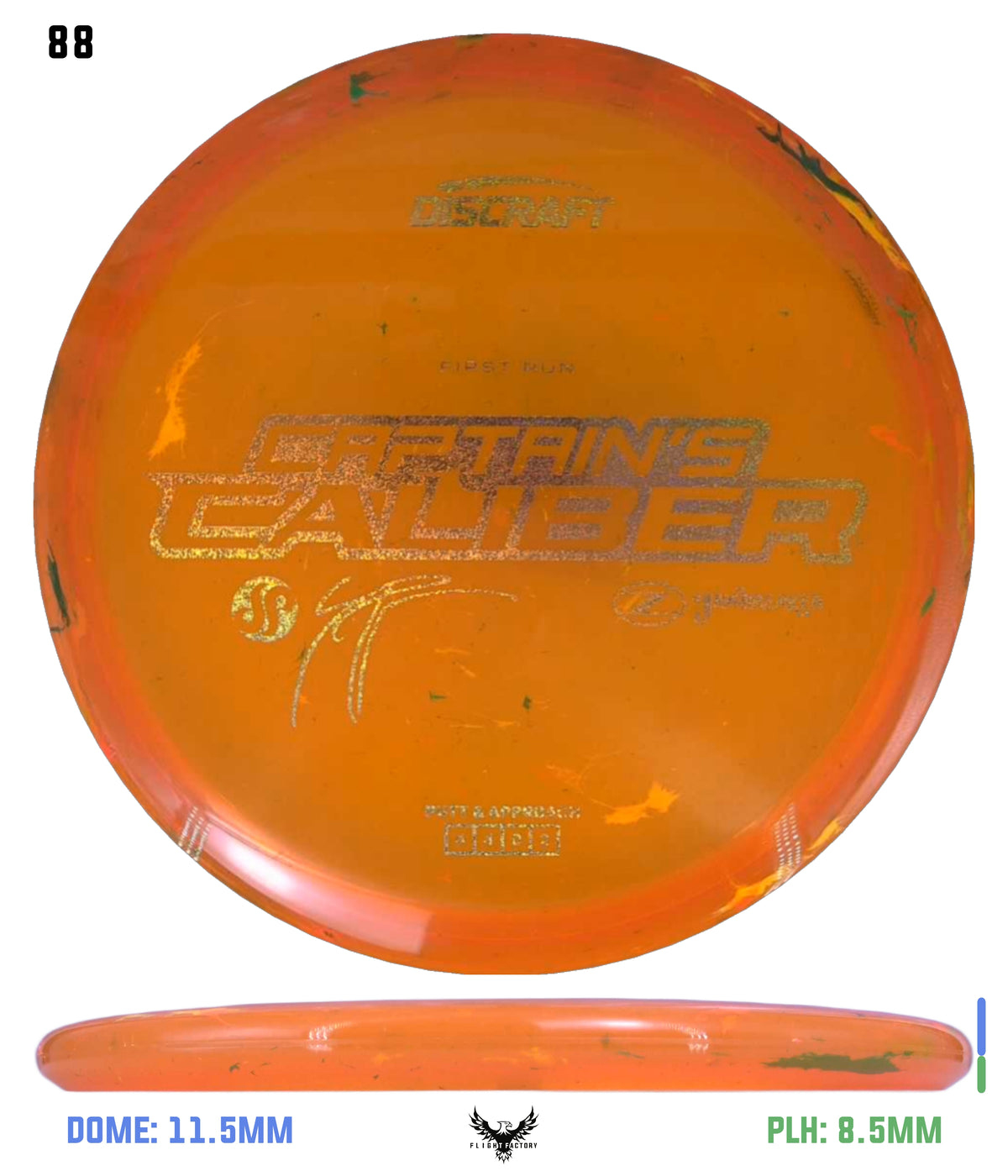 Discraft Seppo Paju First Run Z Jawbreaker Captain’s Caliber