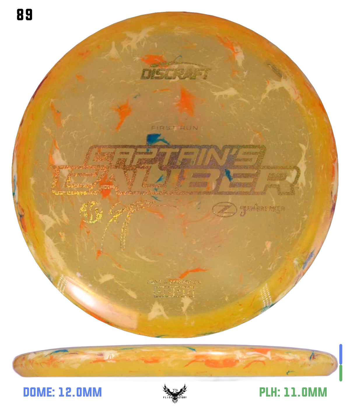 Discraft Seppo Paju First Run Z Jawbreaker Captain’s Caliber