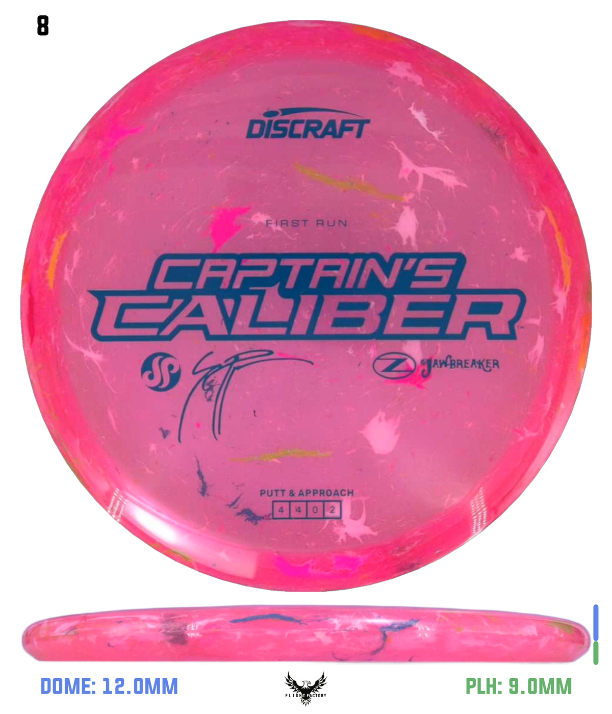 Discraft Seppo Paju First Run Z Jawbreaker Captain’s Caliber
