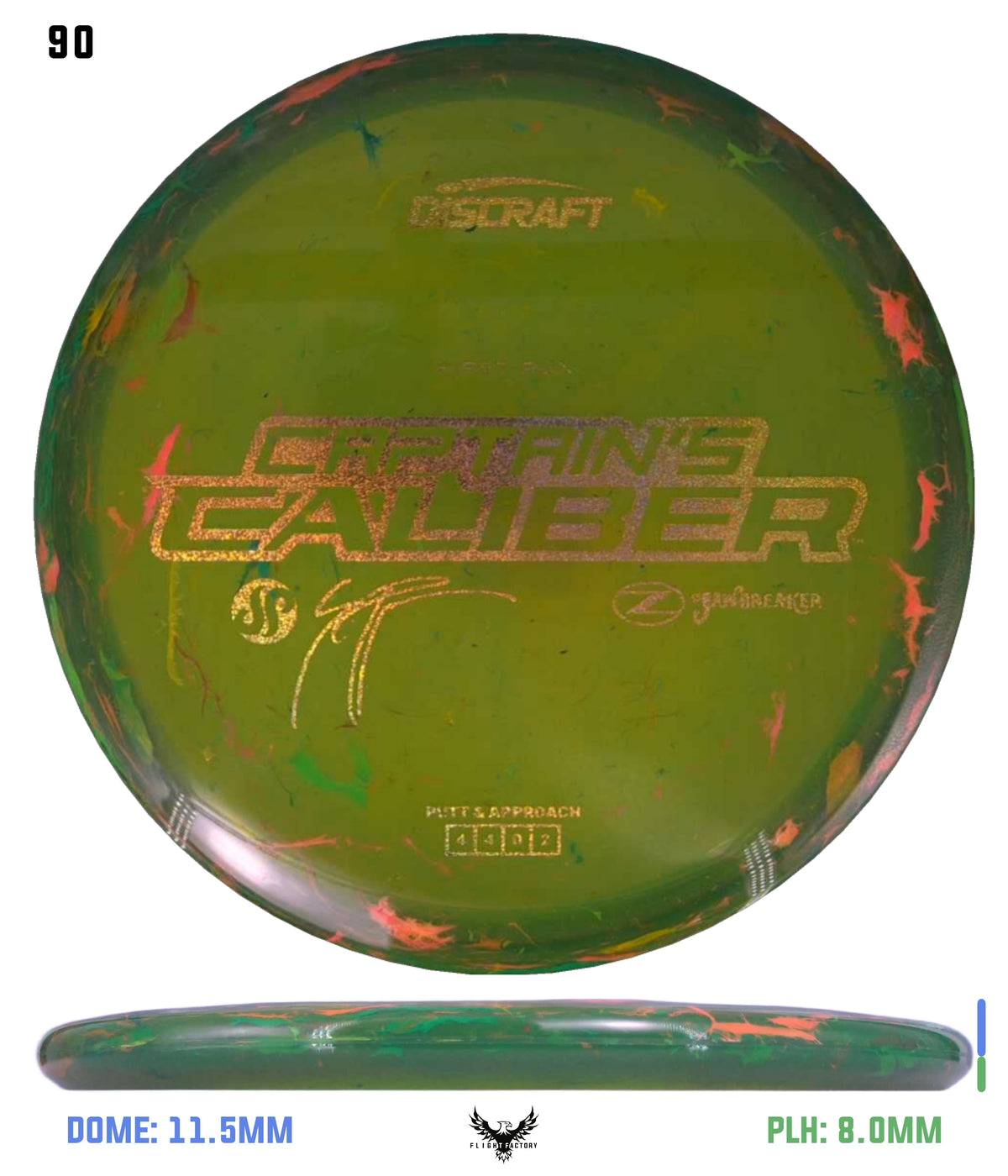 Discraft Seppo Paju First Run Z Jawbreaker Captain’s Caliber
