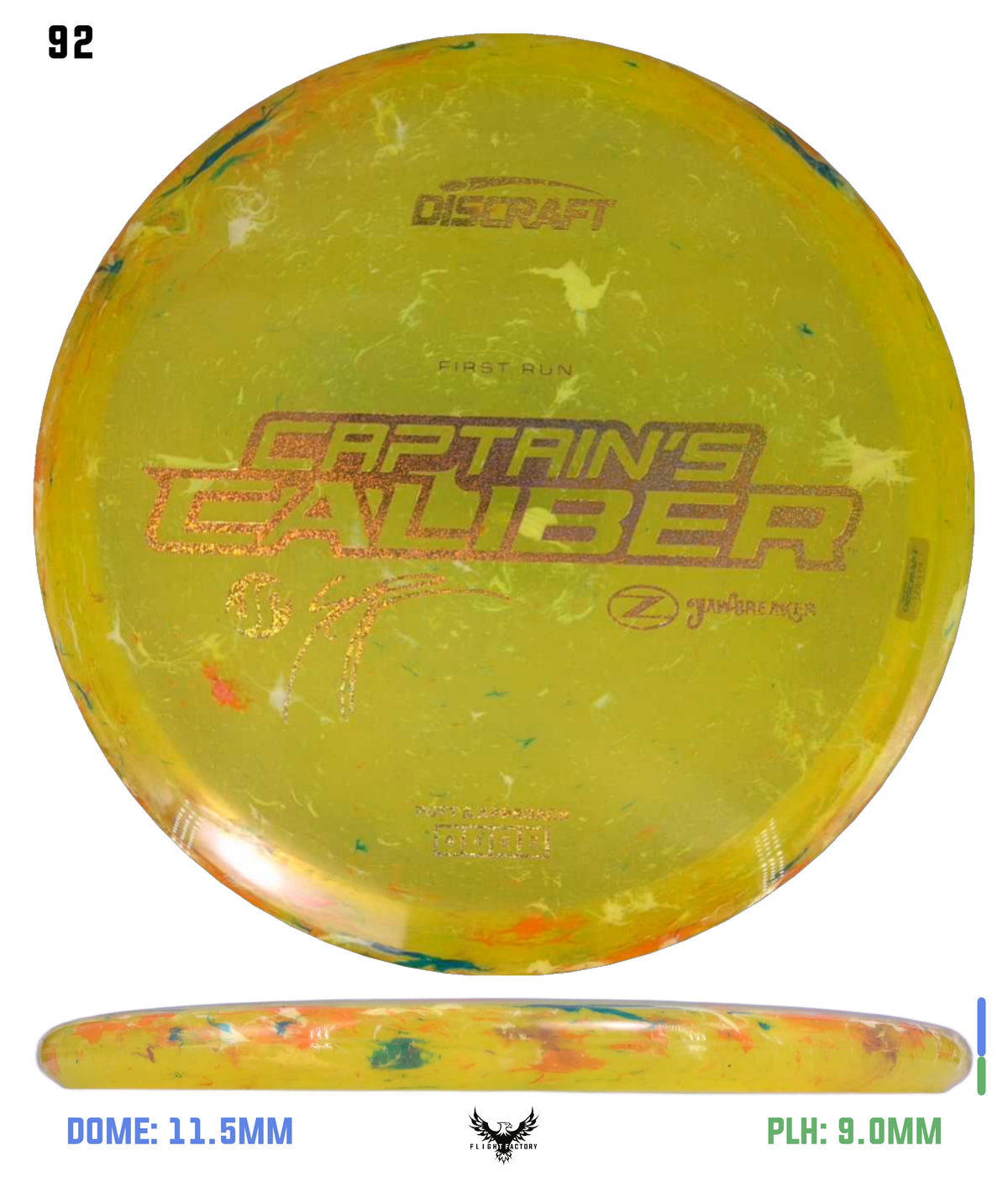 Discraft Seppo Paju First Run Z Jawbreaker Captain’s Caliber