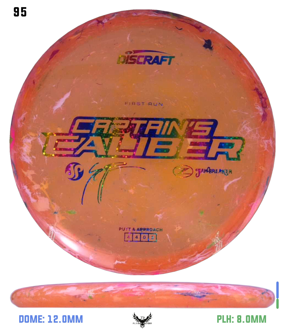 Discraft Seppo Paju First Run Z Jawbreaker Captain’s Caliber