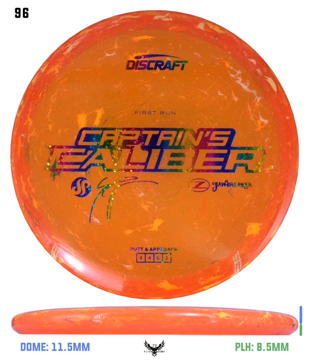 Discraft Seppo Paju First Run Z Jawbreaker Captain’s Caliber