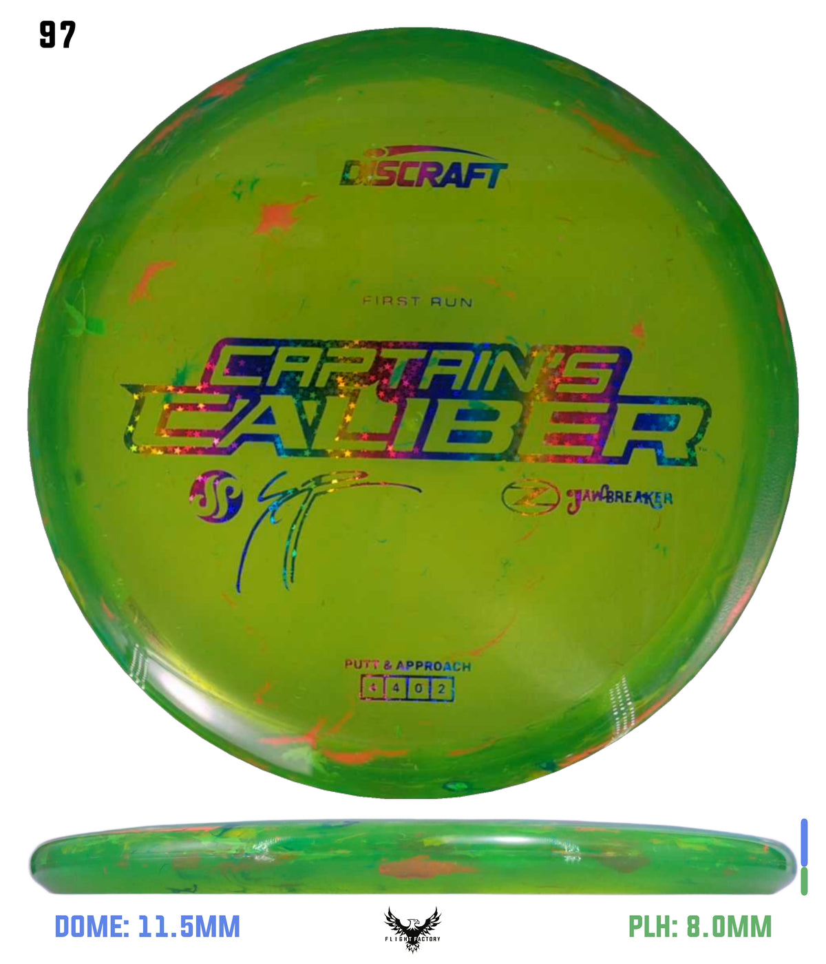 Discraft Seppo Paju First Run Z Jawbreaker Captain’s Caliber