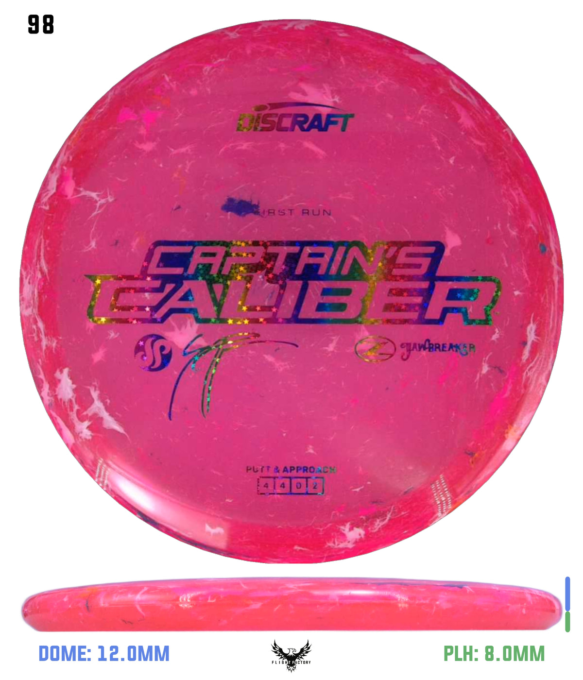Discraft Seppo Paju First Run Z Jawbreaker Captain’s Caliber