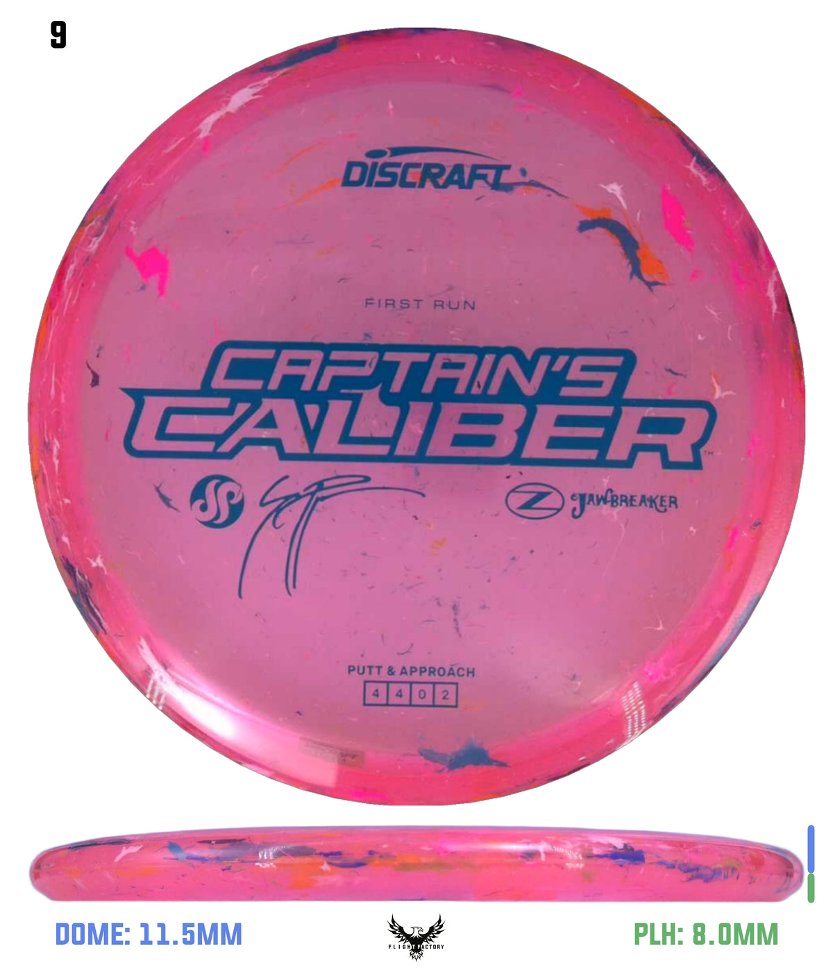 Discraft Seppo Paju First Run Z Jawbreaker Captain’s Caliber