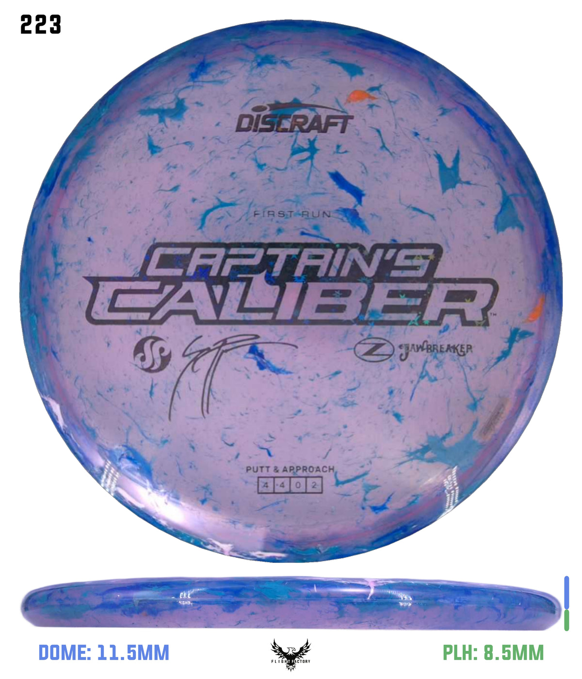 Discraft Seppo Paju First Run Z Jawbreaker Captain’s Caliber