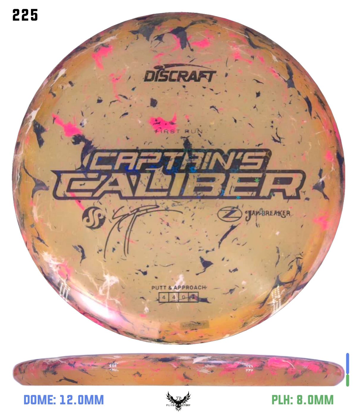 Discraft Seppo Paju First Run Z Jawbreaker Captain’s Caliber