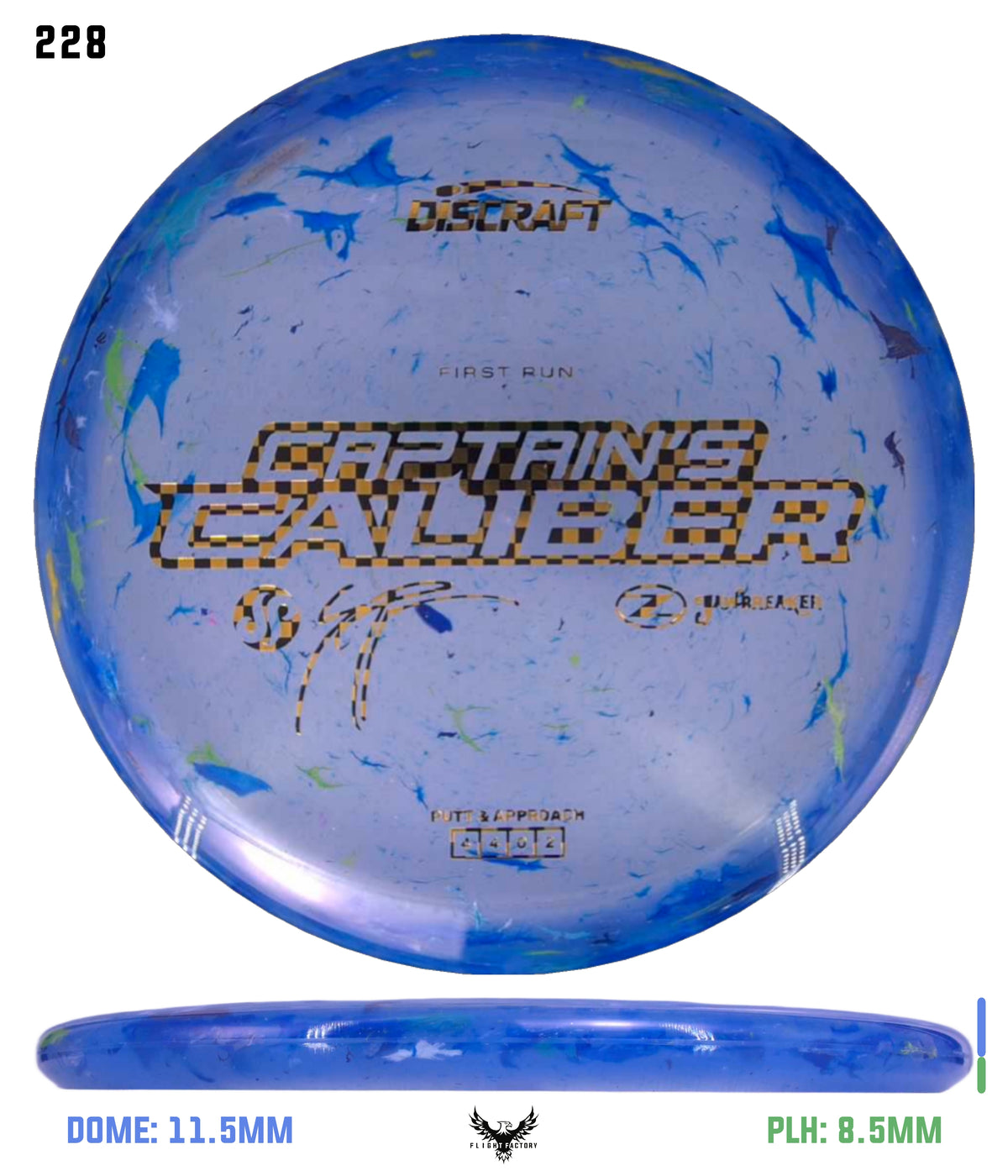 Discraft Seppo Paju First Run Z Jawbreaker Captain’s Caliber