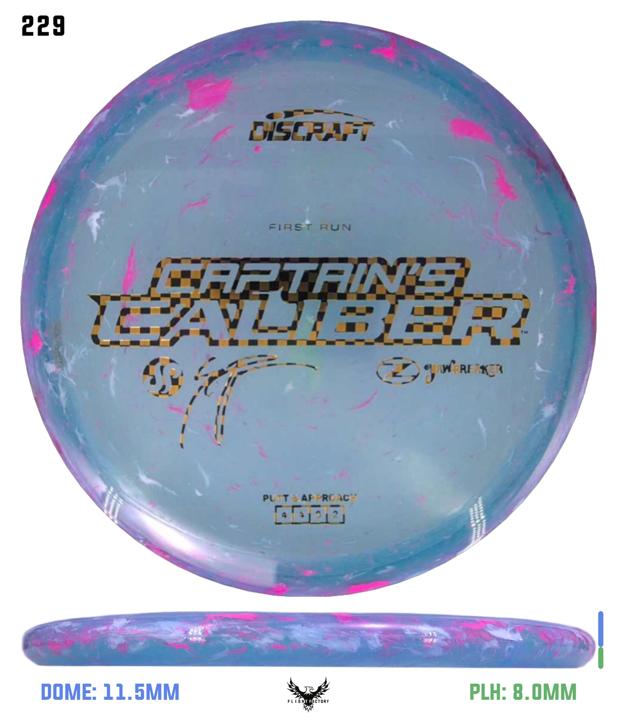 Discraft Seppo Paju First Run Z Jawbreaker Captain’s Caliber