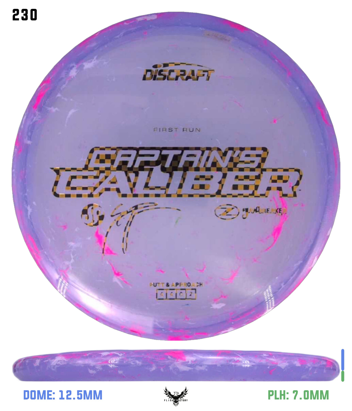 Discraft Seppo Paju First Run Z Jawbreaker Captain’s Caliber
