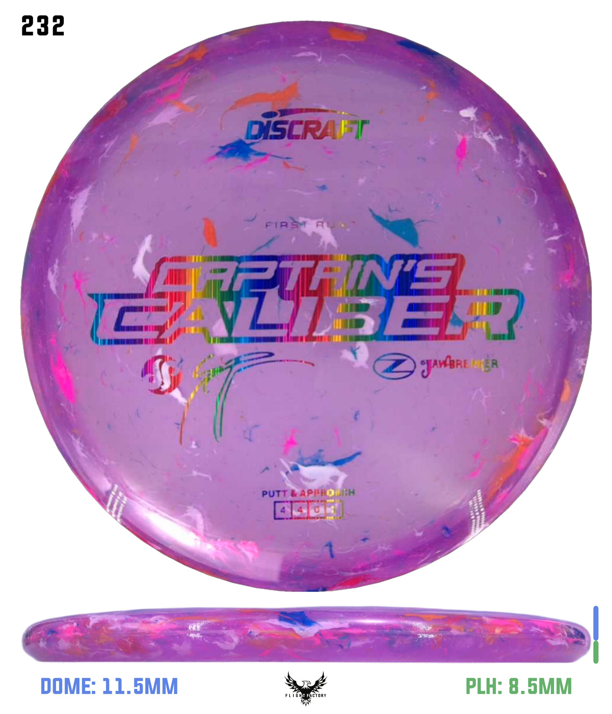 Discraft Seppo Paju First Run Z Jawbreaker Captain’s Caliber