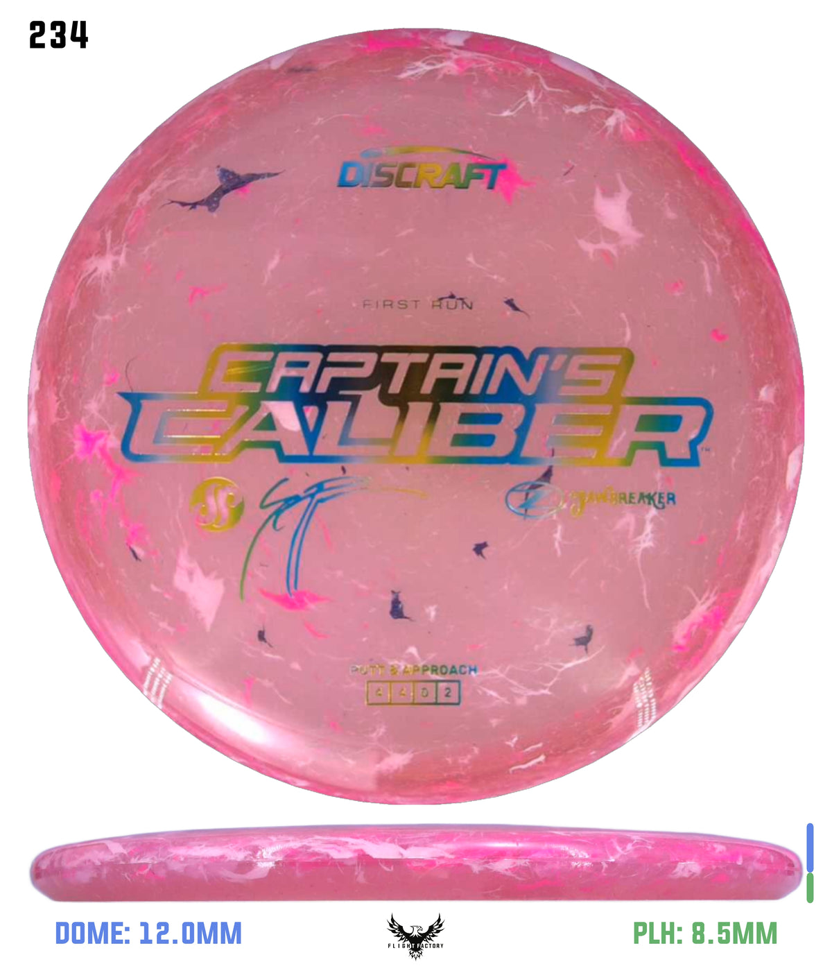 Discraft Seppo Paju First Run Z Jawbreaker Captain’s Caliber
