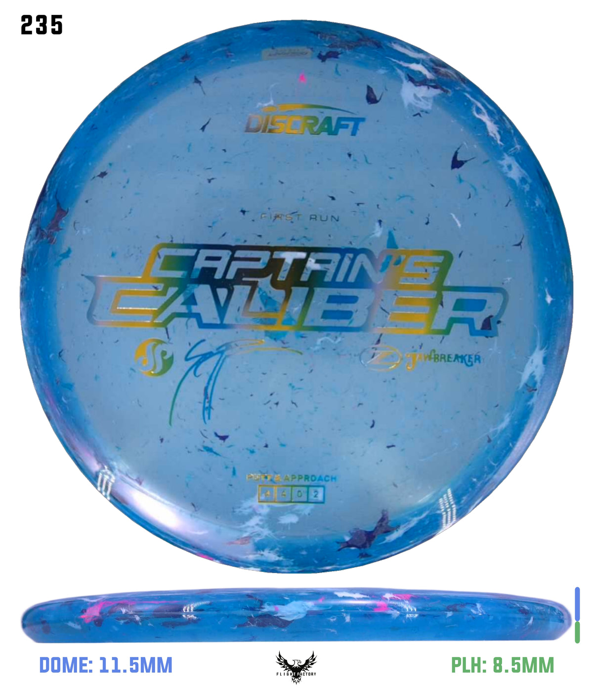 Discraft Seppo Paju First Run Z Jawbreaker Captain’s Caliber