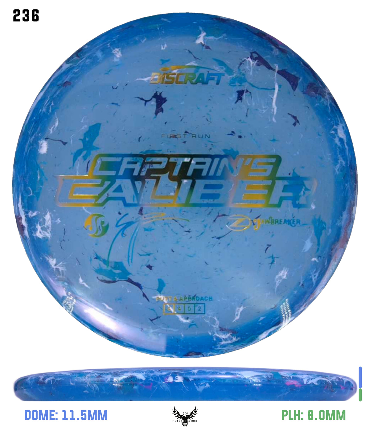 Discraft Seppo Paju First Run Z Jawbreaker Captain’s Caliber