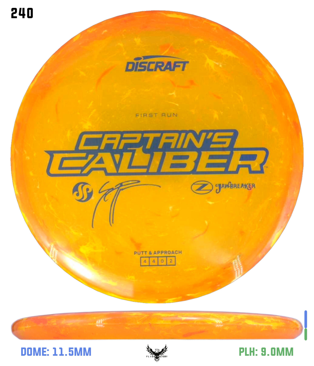 Discraft Seppo Paju First Run Z Jawbreaker Captain’s Caliber
