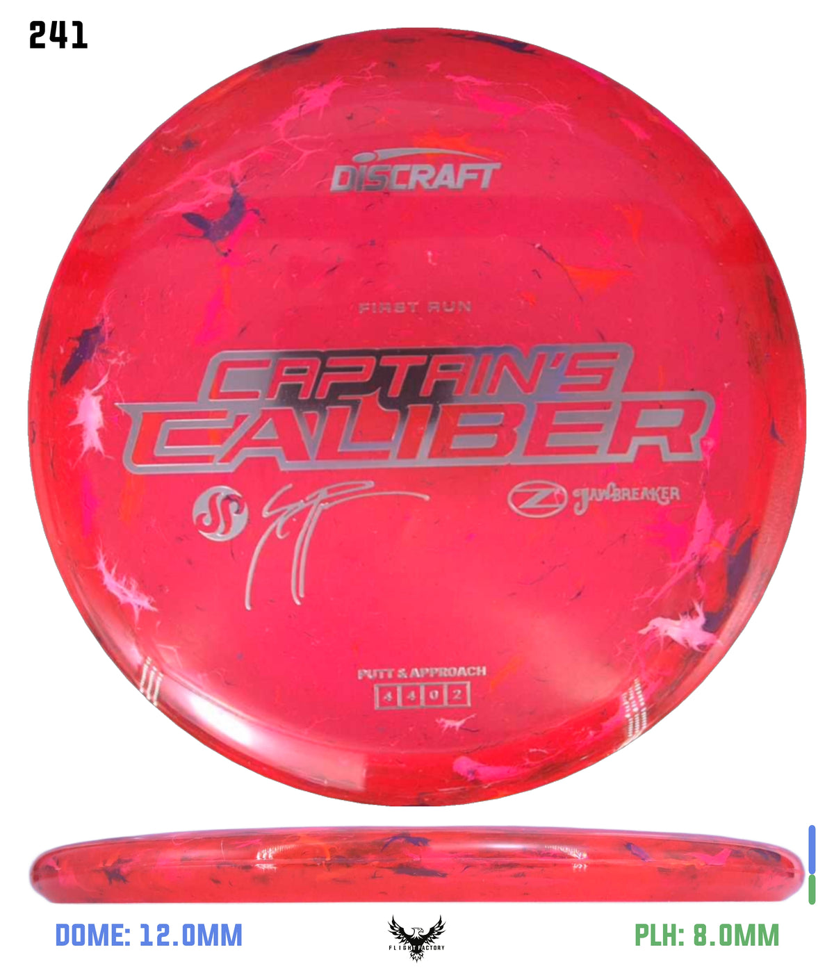 Discraft Seppo Paju First Run Z Jawbreaker Captain’s Caliber