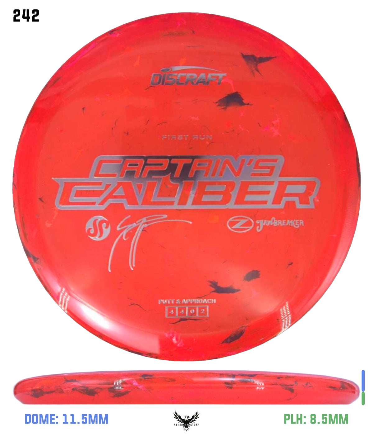 Discraft Seppo Paju First Run Z Jawbreaker Captain’s Caliber