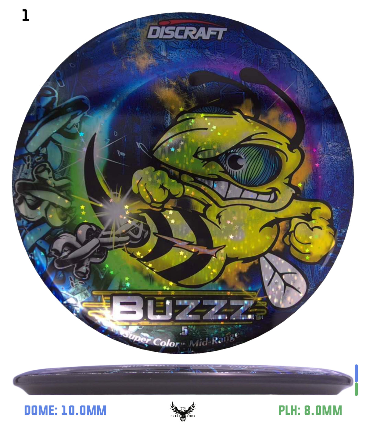 Discraft ESP Full Foil Supercolor Buzzz - Buzzz Chains