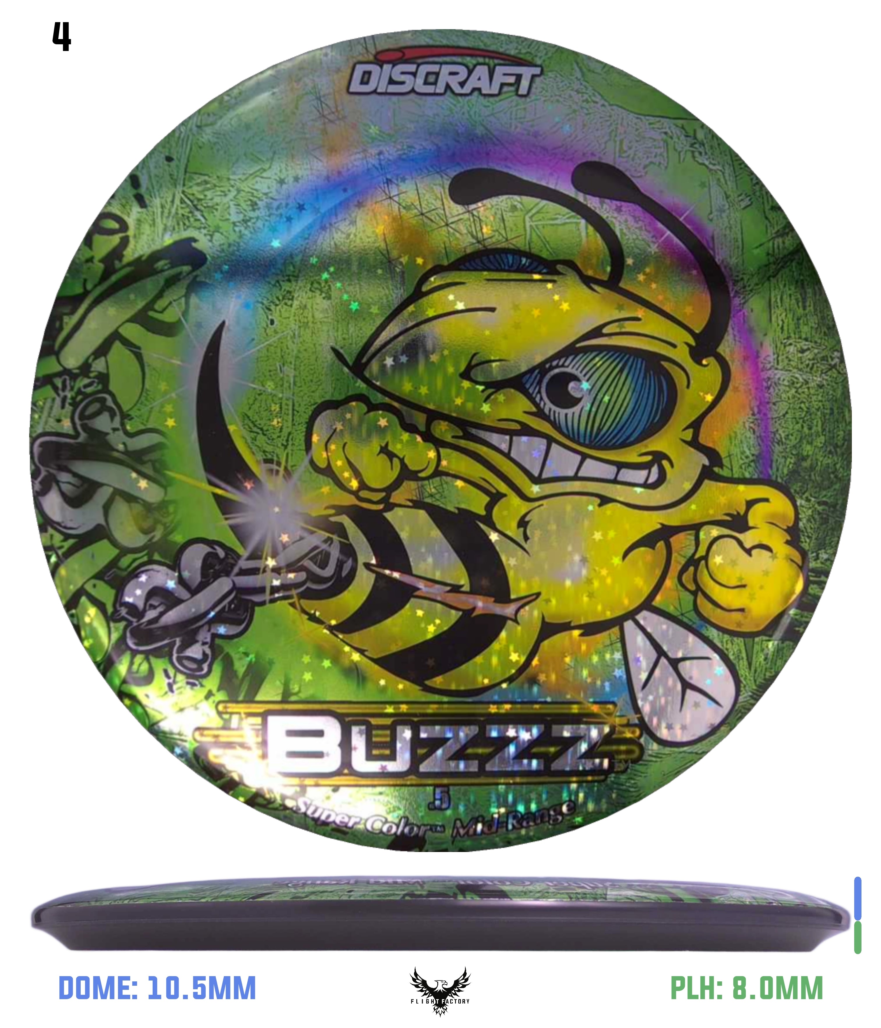 Discraft ESP Full Foil Supercolor Buzzz - Buzzz Chains