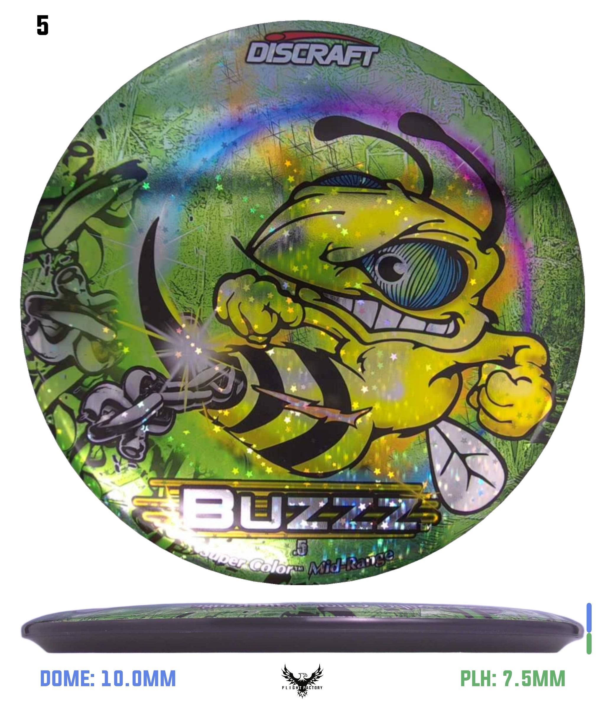 Discraft ESP Full Foil Supercolor Buzzz - Buzzz Chains
