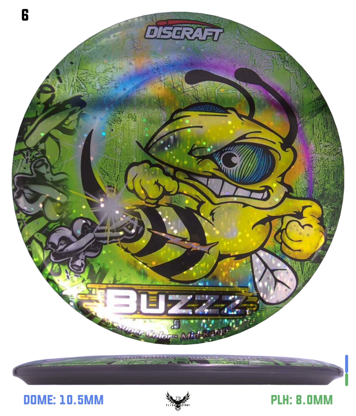 Discraft ESP Full Foil Supercolor Buzzz - Buzzz Chains