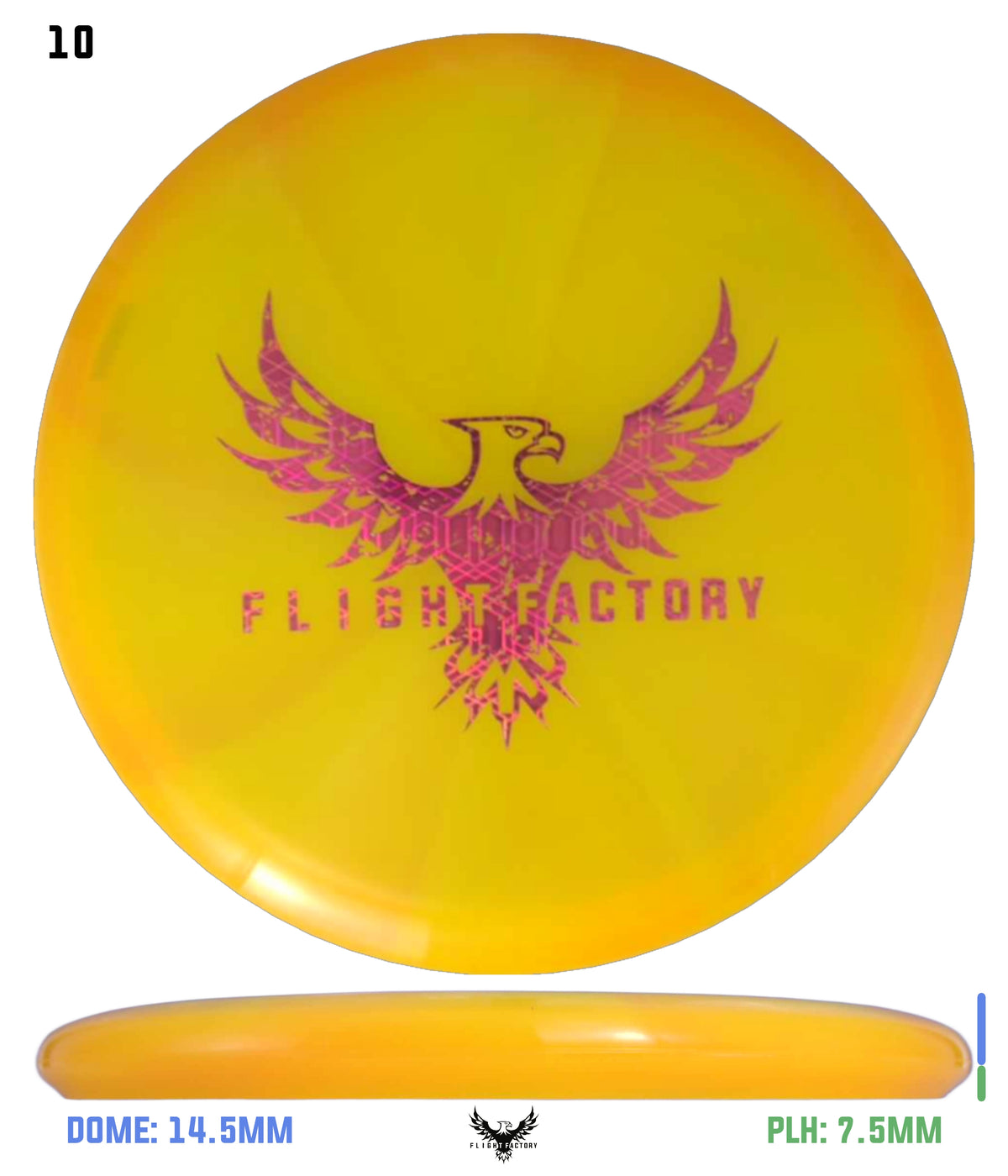 Discraft Tour Z Swirl Challenger OS - Eagle Yellows