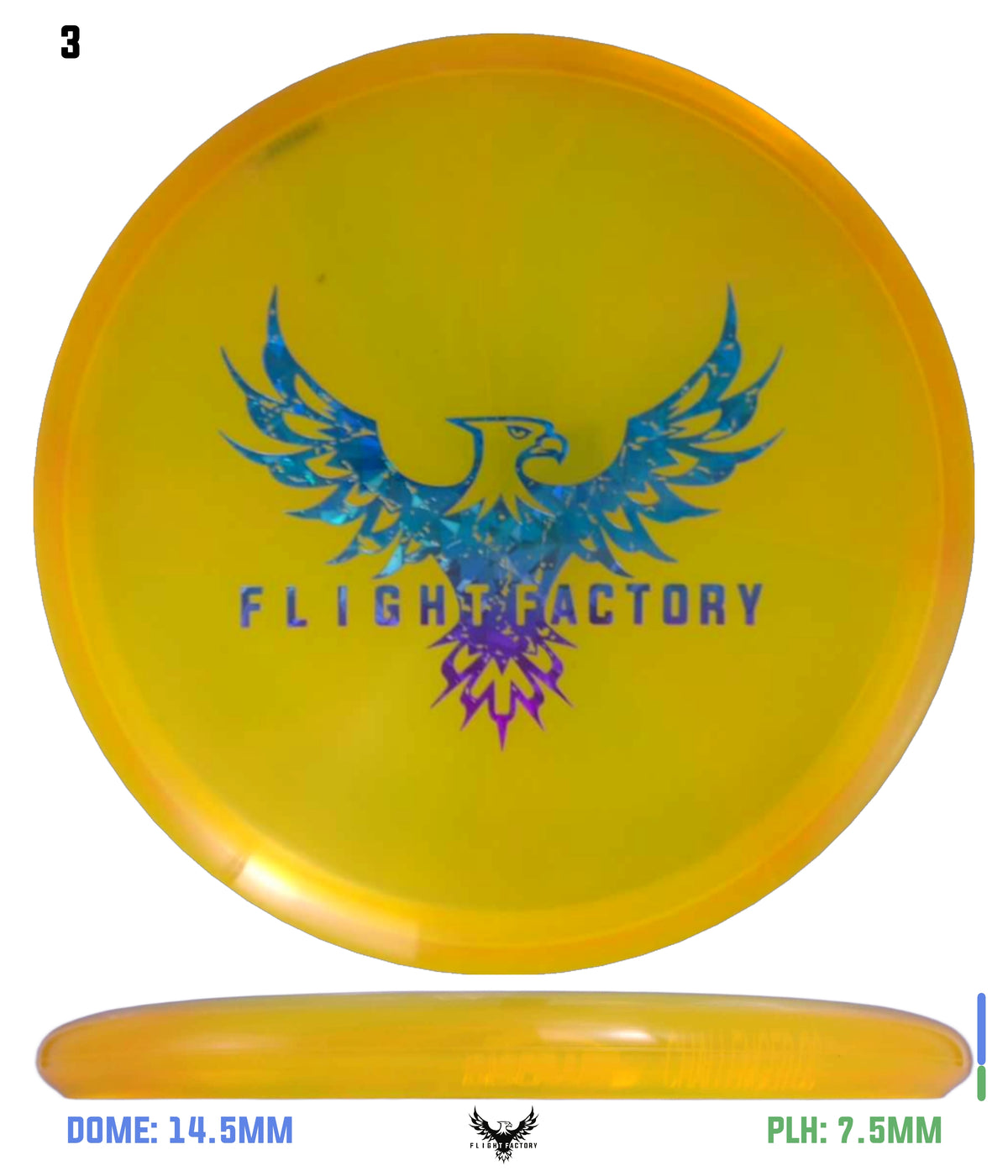 Discraft Tour Z Swirl Challenger OS - Eagle Yellows
