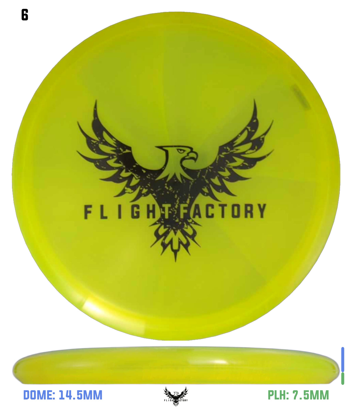 Discraft Tour Z Swirl Challenger OS - Eagle Yellows