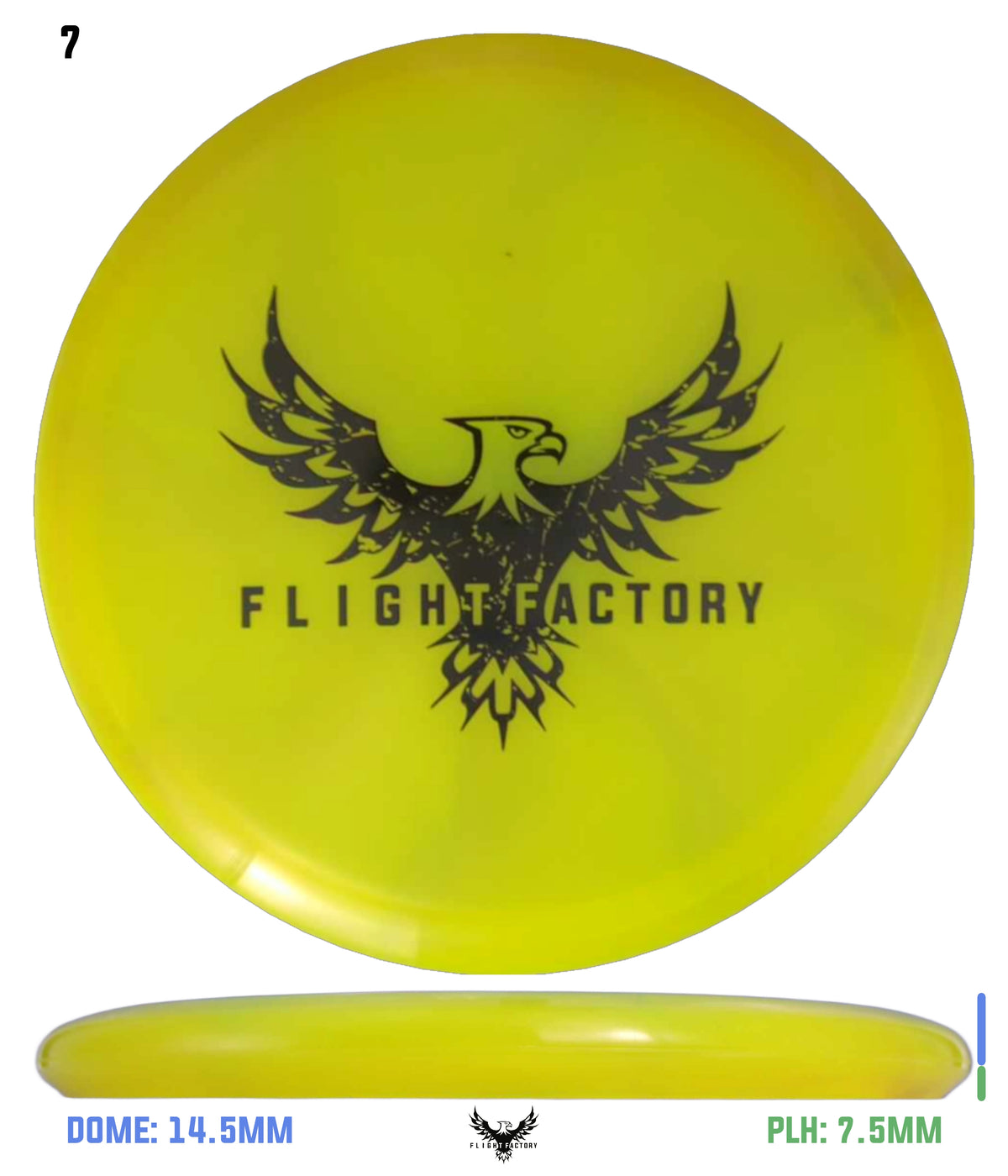 Discraft Tour Z Swirl Challenger OS - Eagle Yellows