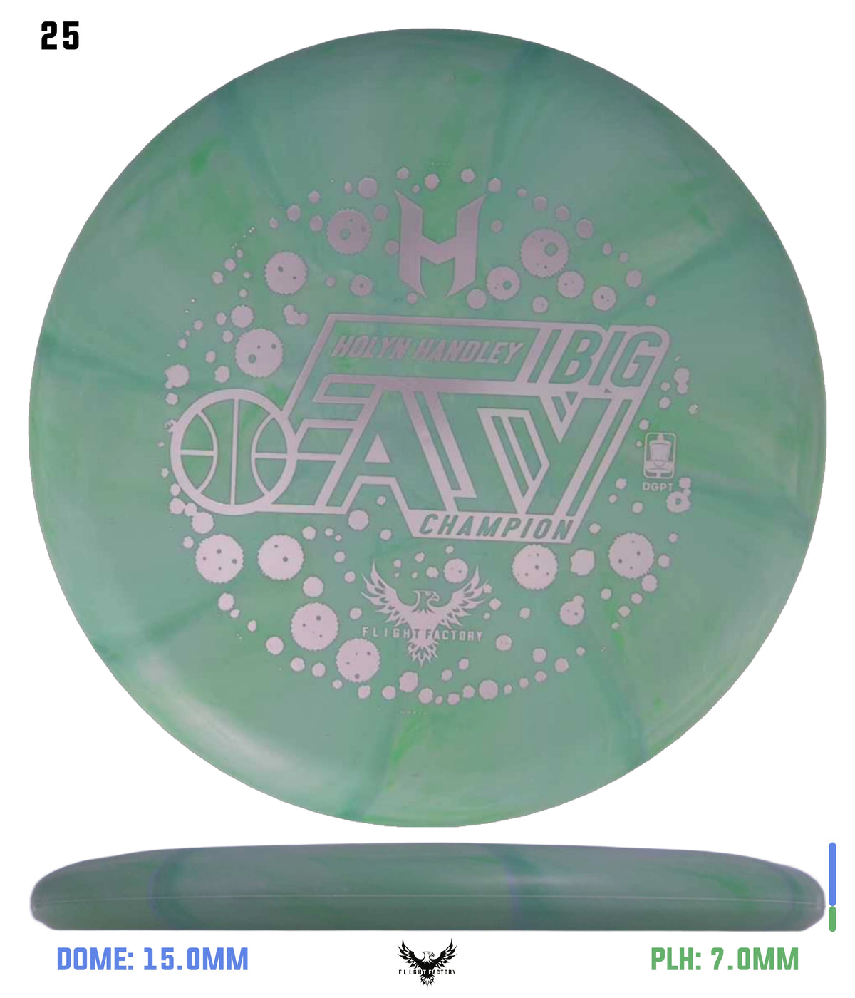 Discraft Holyn Handley CT Swirl Challenger SS - 2026 Big Easy Open Champion