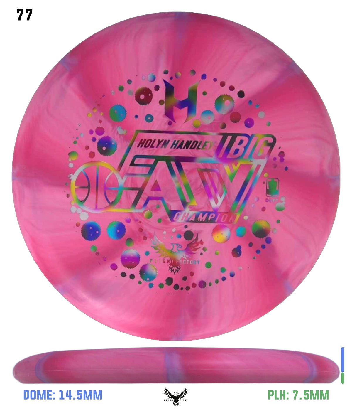 Discraft Holyn Handley CT Swirl Challenger SS - 2026 Big Easy Open Champion