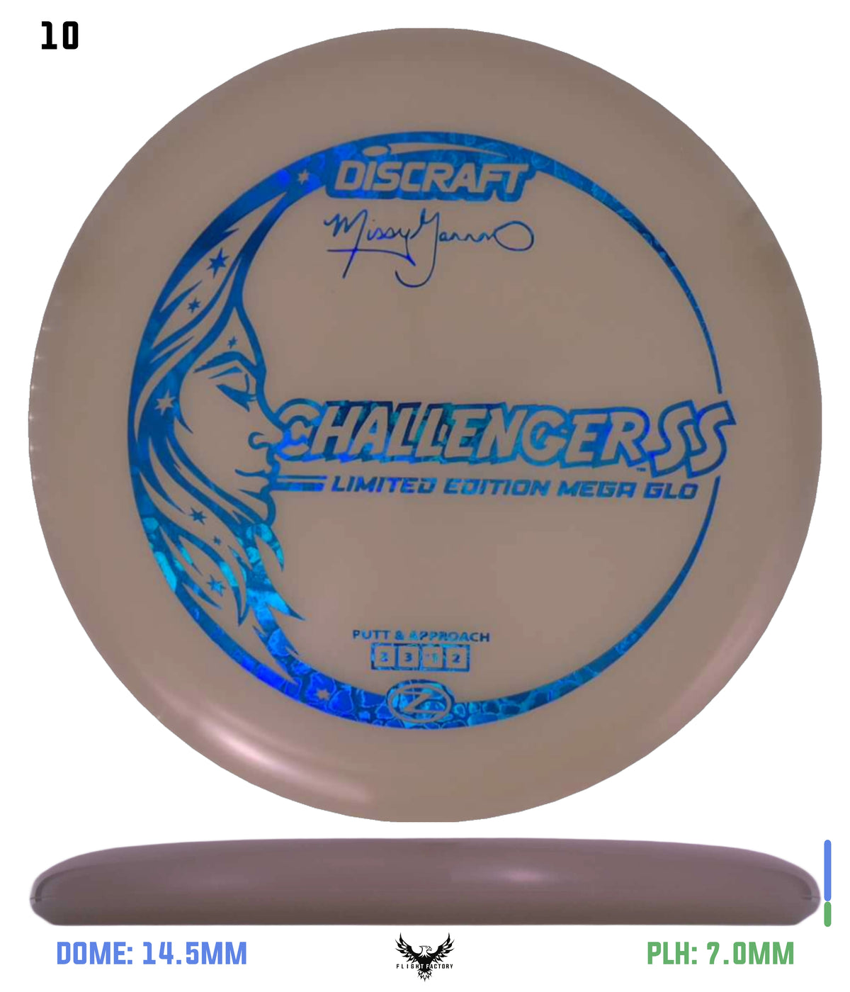 Discraft Mega Glo Challenger SS - Missy Gannon Limited Edition