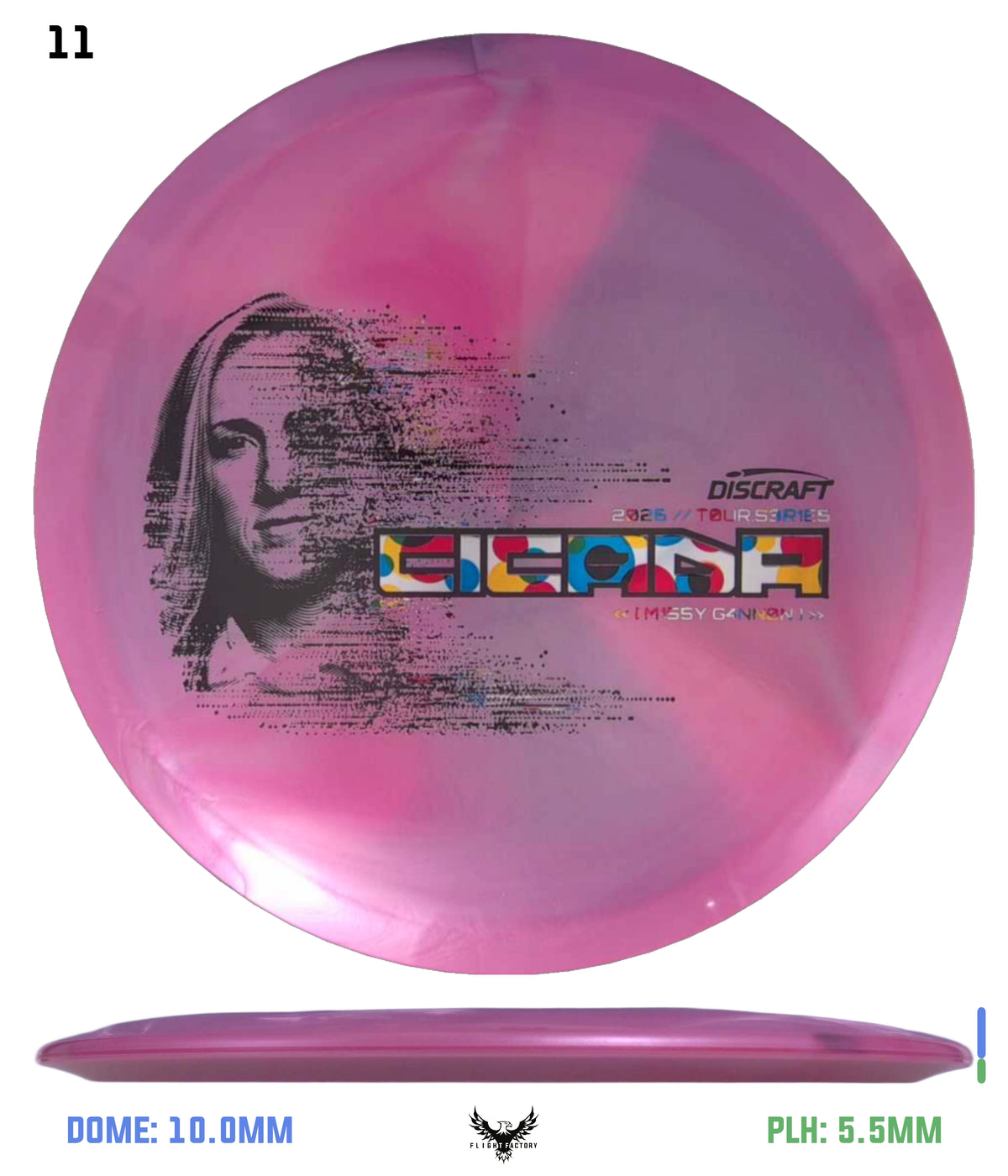 Discraft 2026 Tour Series Cicada – Missy Gannon