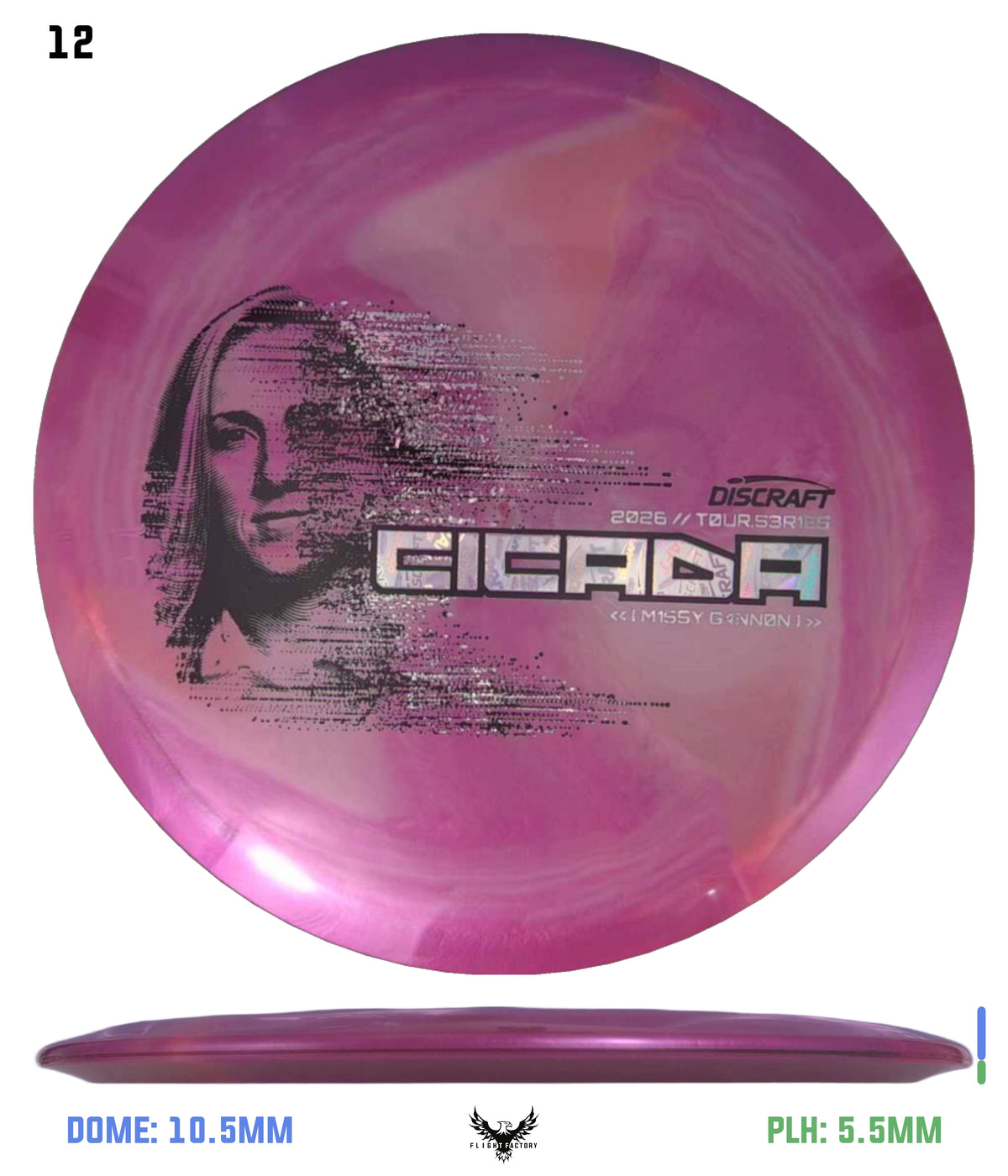 Discraft 2026 Tour Series Cicada – Missy Gannon