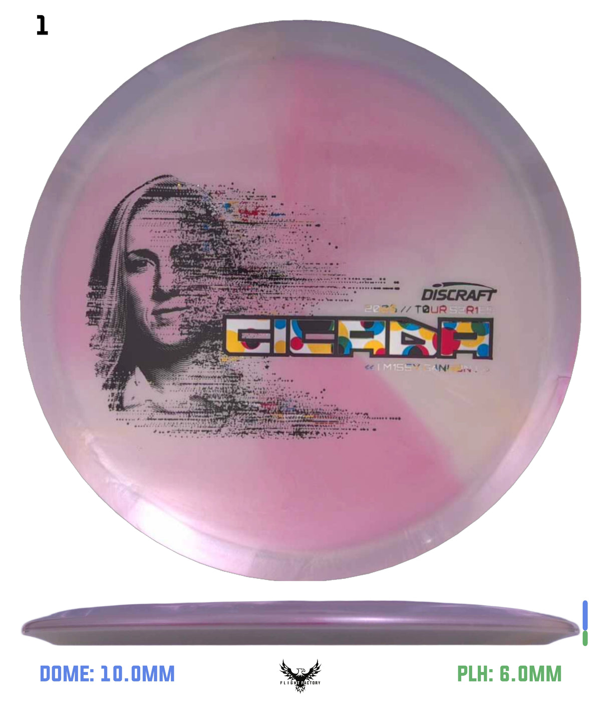 Discraft 2026 Tour Series Cicada – Missy Gannon