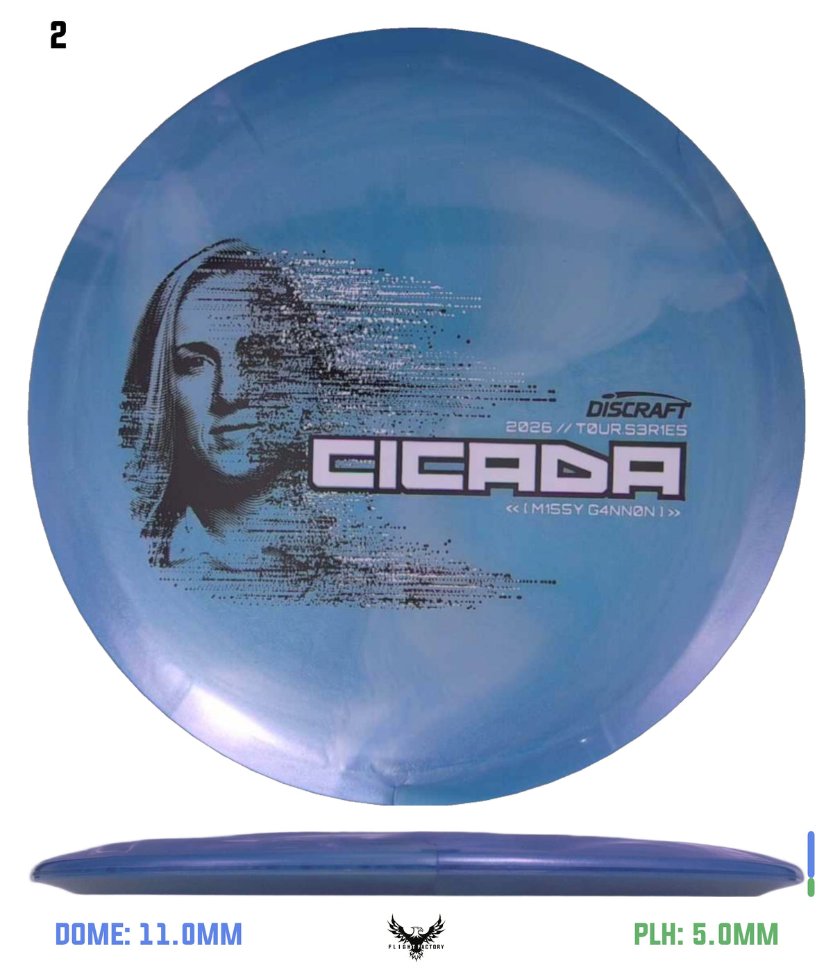 Discraft 2026 Tour Series Cicada – Missy Gannon