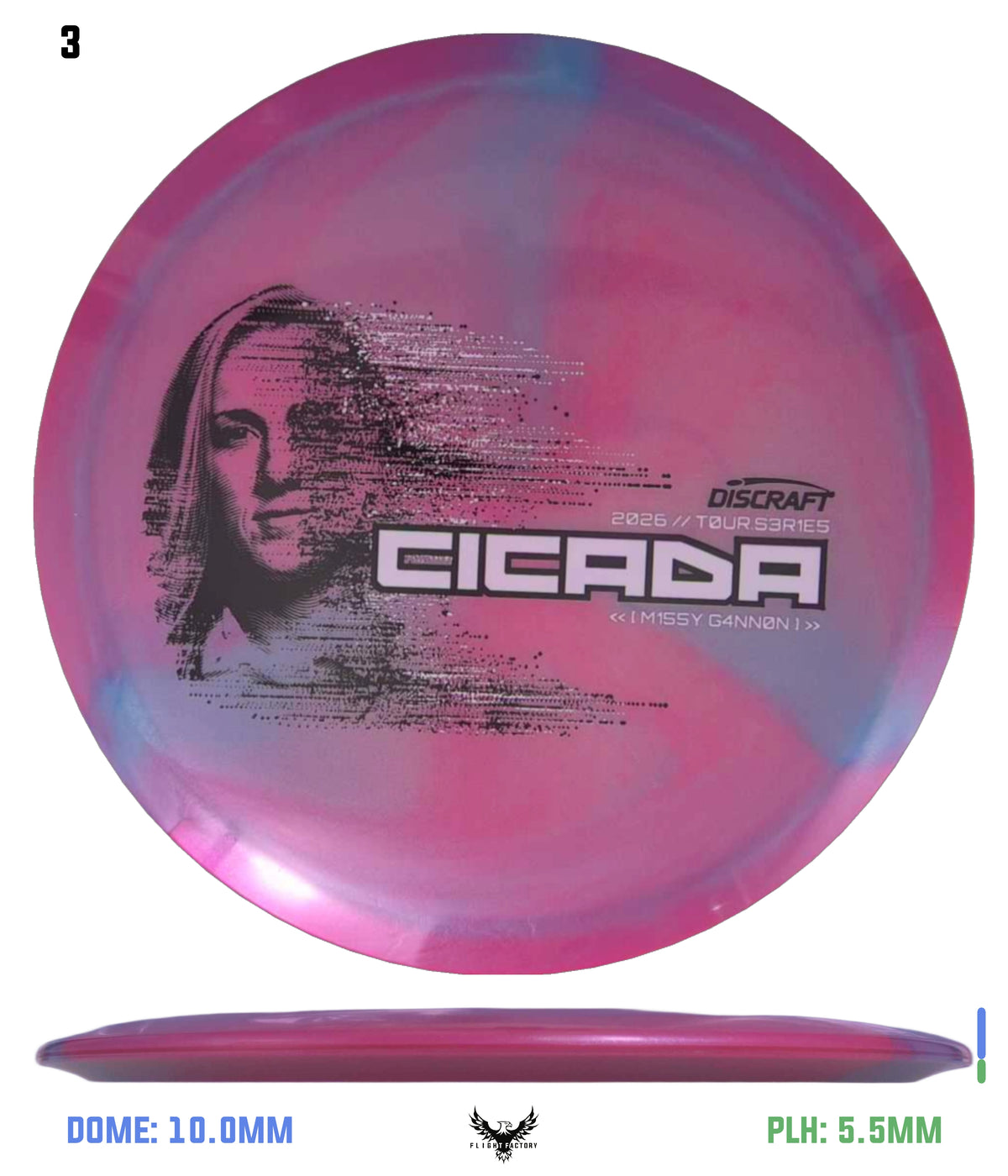 Discraft 2026 Tour Series Cicada – Missy Gannon