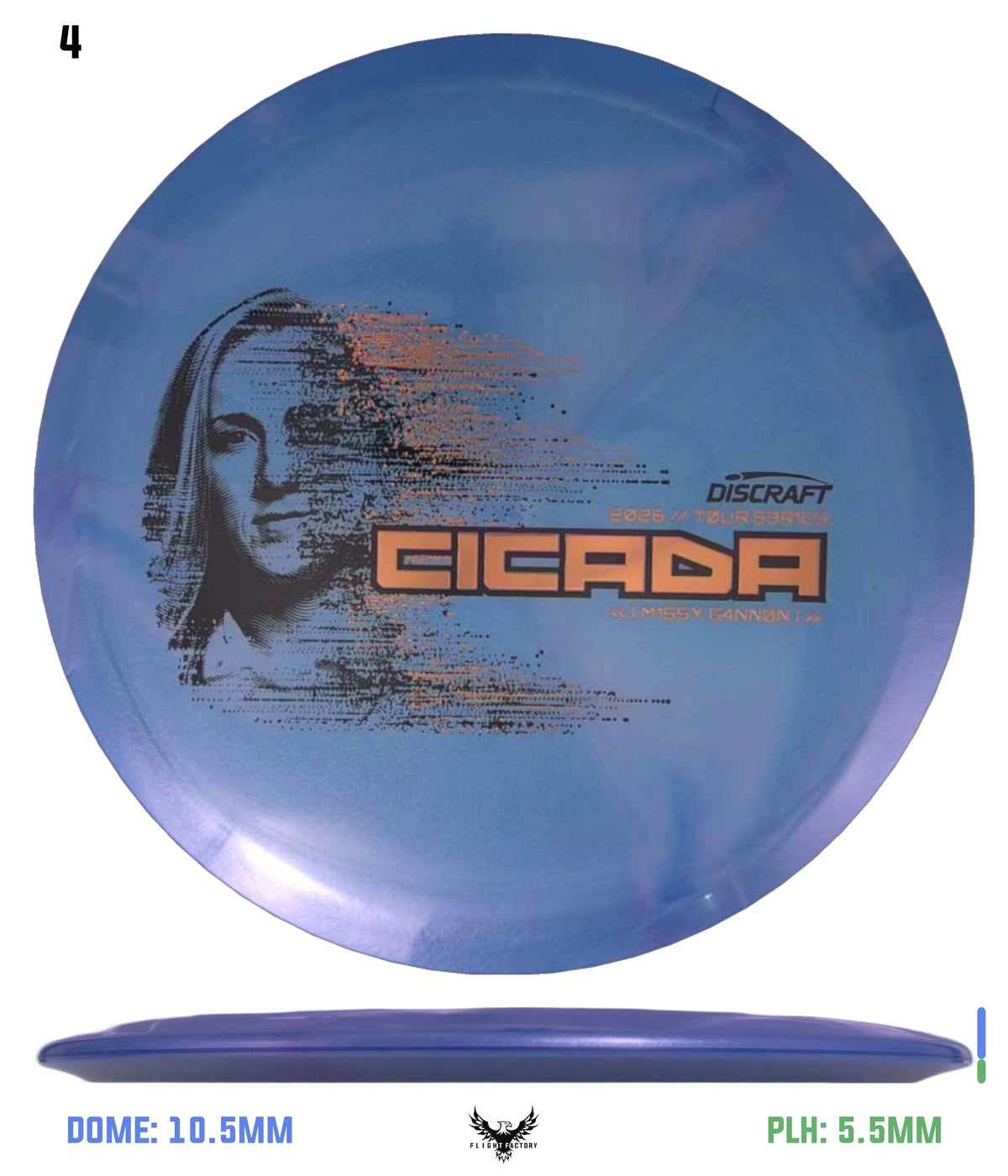 Discraft 2026 Tour Series Cicada – Missy Gannon
