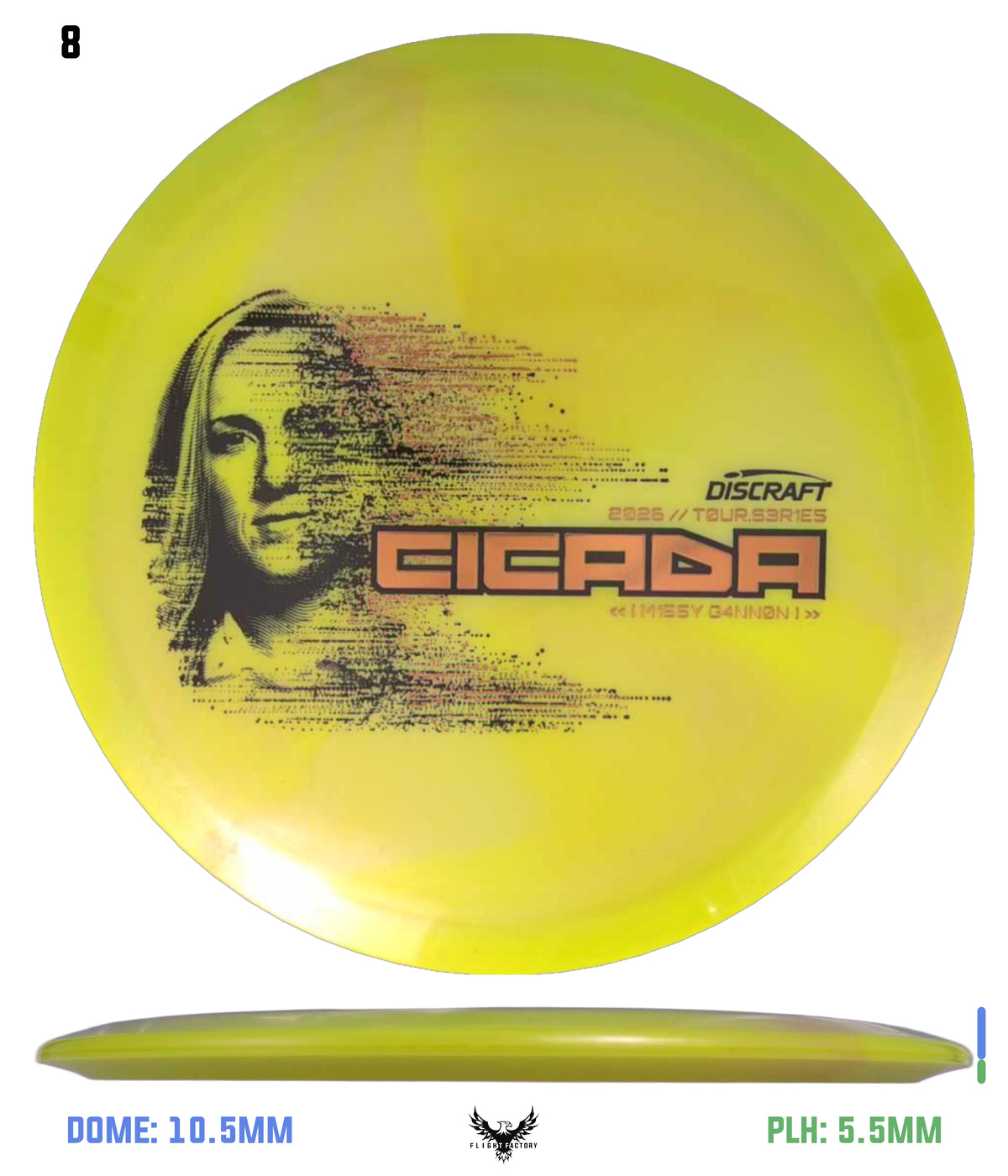 Discraft 2026 Tour Series Cicada – Missy Gannon
