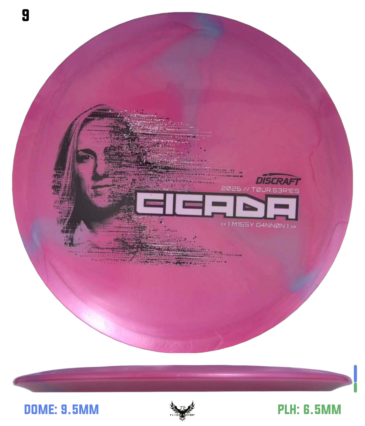Discraft 2026 Tour Series Cicada – Missy Gannon