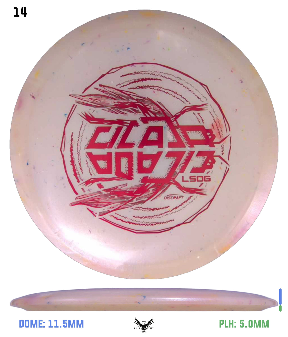 Discraft Colorshift Jawbreaker Z Cicada - Ledgestone 2026 Season 1