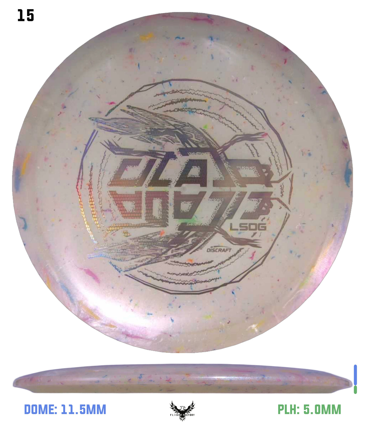 Discraft Colorshift Jawbreaker Z Cicada - Ledgestone 2026 Season 1